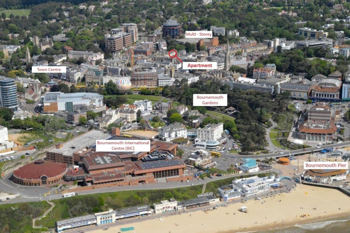 Stunning Beach Themed 2 Bed Apartment Bournemouth Exteriör bild